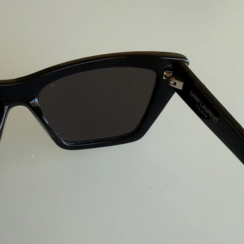 Saint Laurent SL 276 Mica Cat-Eye Sunglasses- Black - Picture 17 of 17